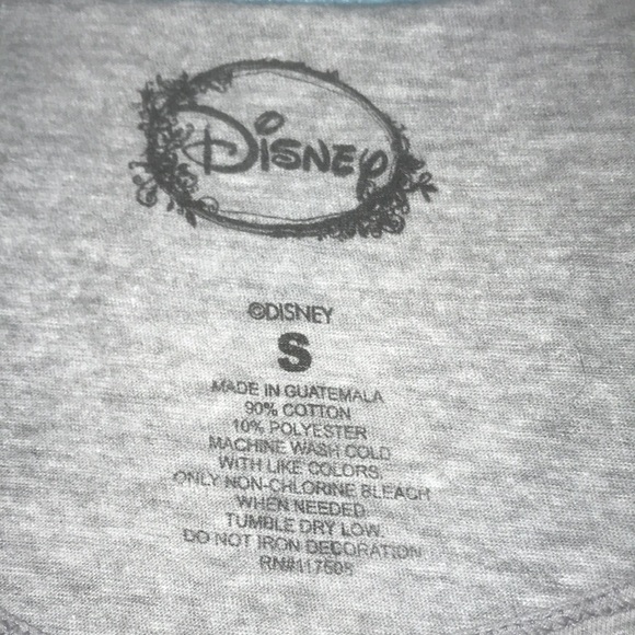 DISNEY STITCH tank top “I Woke Up Like This” racer back style graphic size S - Picture 4 of 6